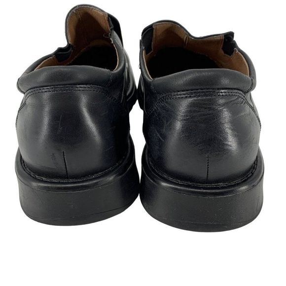 Mens Cambridge Classics Black Loafers 12 Bobby Leather 3862 - Picture 8 of 9